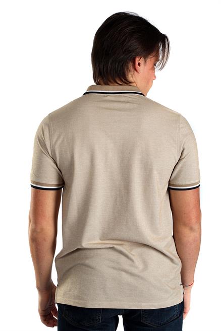 Jasec Erkek Pike Polo Yaka T-Shirt Bej
