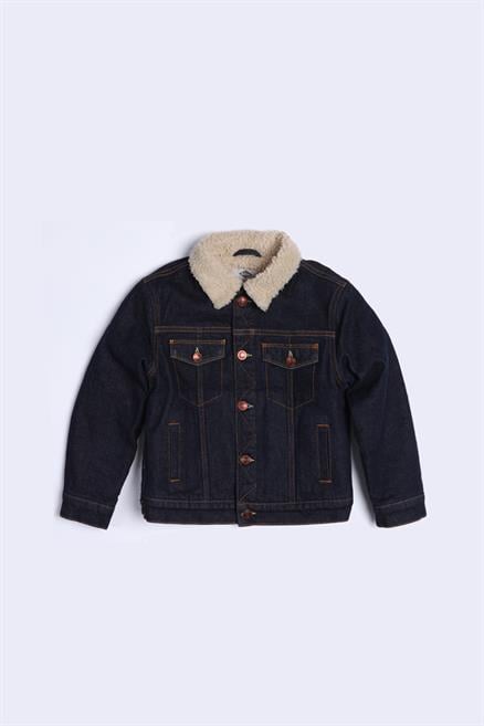 Jasper 2 Erkek Çocuk Jean Ceket Mavi