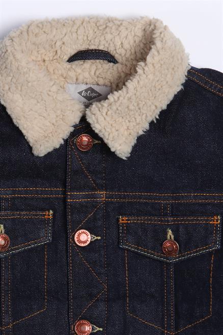 Jasper 2 Erkek Çocuk Jean Ceket Mavi