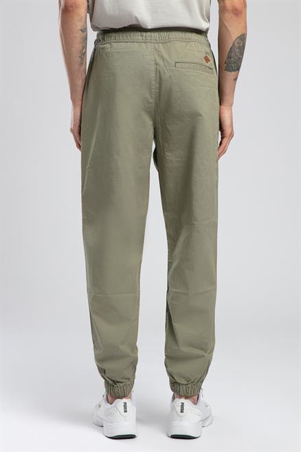 Jogger 2 Normal Bel Rahat Kesim Bilekte Lastikli Paça Haki Erkek Pantolon