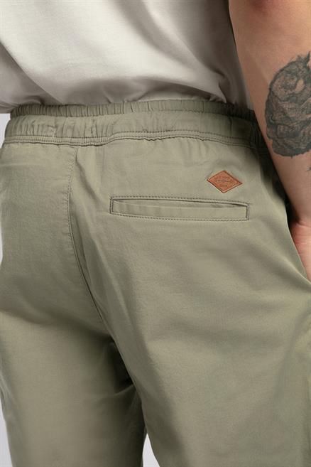 Jogger 2 Normal Bel Rahat Kesim Bilekte Lastikli Paça Haki Erkek Pantolon
