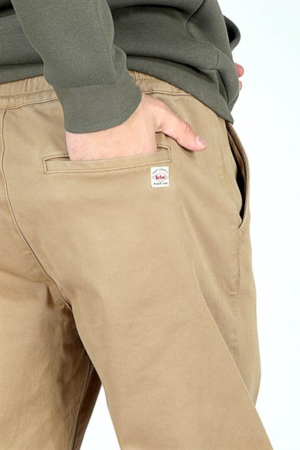 Jogger Normal Bel Rahat Kesim Bilekte Lastikli Paça Camel Erkek Pantolon