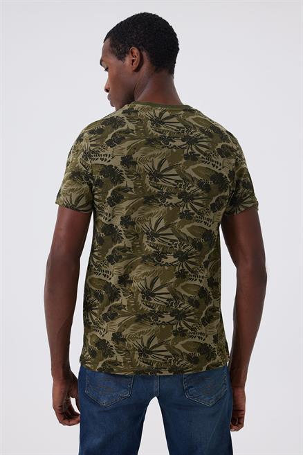 Joseph 1 Erkek %100 Pamuk Polo Yaka Pike T-Shirt Haki