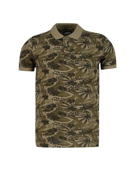 Joseph Erkek %100 Pamuk Polo Yaka Pike T-Shirt Haki