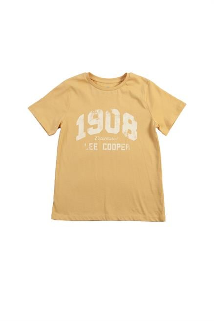 Legos Erkek Çocuk %100 Pamuk O Yaka T-Shirt Hardal
