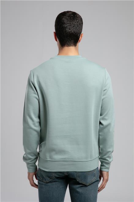 Livos Erkek O Yaka Sweatshirt Mint