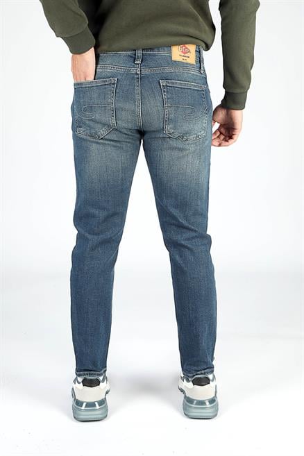 London Normal Bel Dar Konik Kesim Daralan Paça Raymond Raw Age Erkek Jean Pantolon