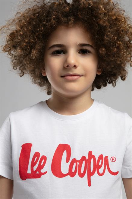 Londonlogo Erkek Çocuk %100 Pamuk T-Shirt Beyaz-K