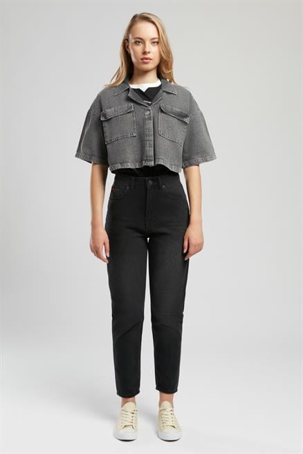 Loren 1 Kadın Jean Ceket Denim