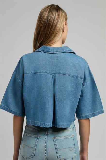 Loren 2 Kadın Jean Ceket Denim