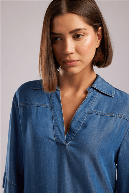 Malvern Kadın Jean Elbise Denim