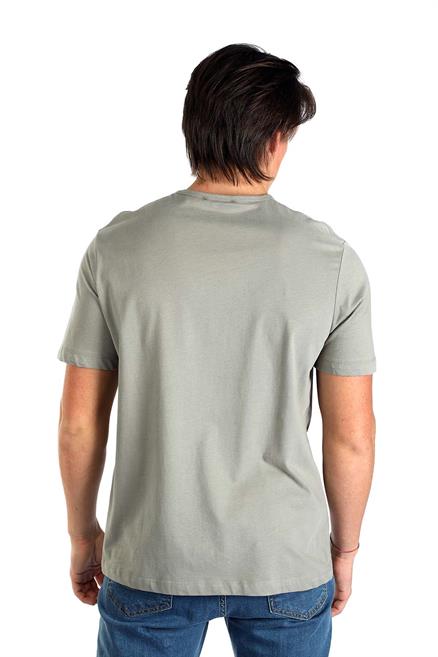 Marelo Erkek %100 Pamuk O Yaka T-Shirt Haki