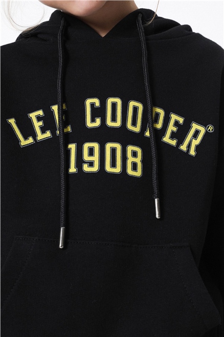 Matilda Kız Çocuk Kapüşonlu Sweatshirt Siyah
