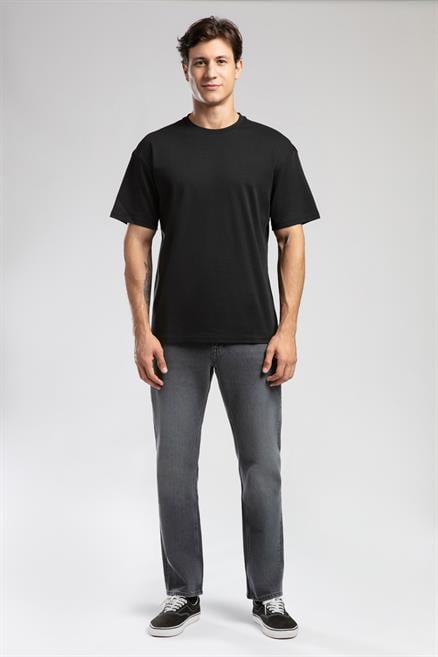 Meriso Erkek O Yaka T-Shirt Siyah