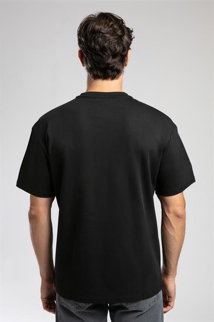 Meriso Erkek O Yaka T-Shirt Siyah