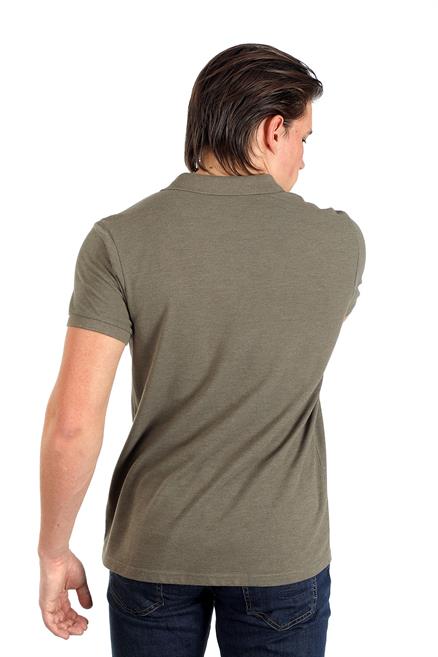 Miles Erkek Pike Polo Yaka T-Shirt Haki