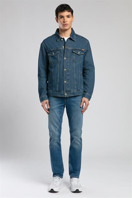 Nagoya Erkek %100 Pamuk Jean Ceket