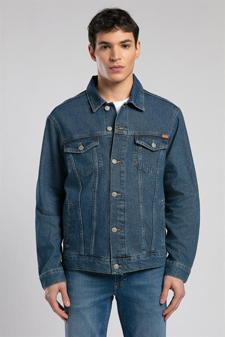 Nagoya Erkek %100 Pamuk Jean Ceket
