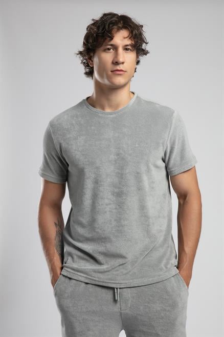 Naul Erkek O Yaka T-Shirt Gri