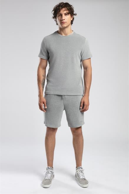 Naul Erkek O Yaka T-Shirt Gri