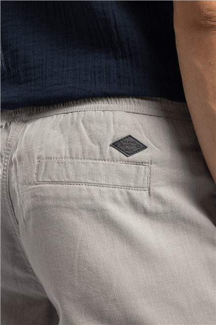 New Beach Chıno Erkek Regular Straight Fit Pantolon Gri