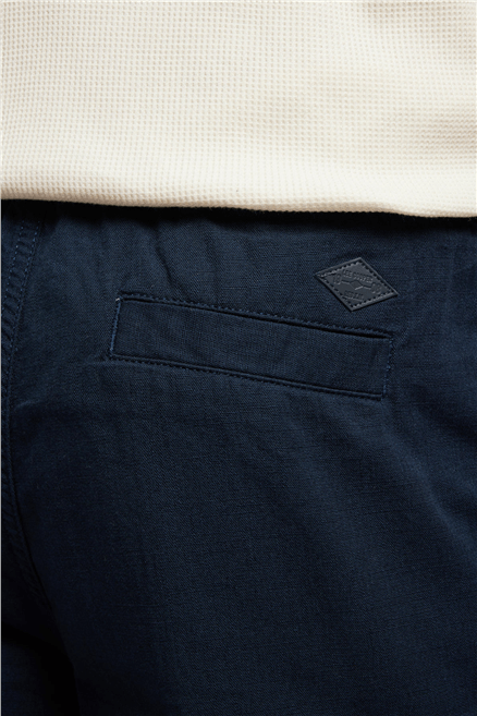 New Erkek Regular Straight Fit Pantolon Lacivert