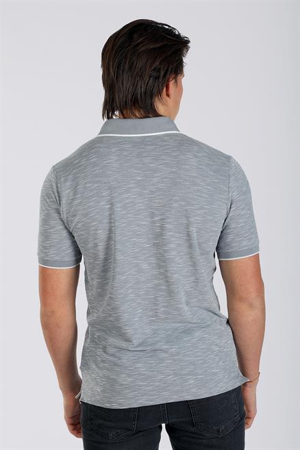 New Jake Erkek Pike Polo Yaka T-Shirt Pastel Mavi