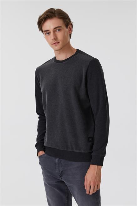 Newdıagonal Erkek Sweatshırt Gri 