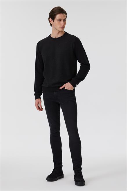 Newdıagonal Erkek Sweatshırt Siyah 