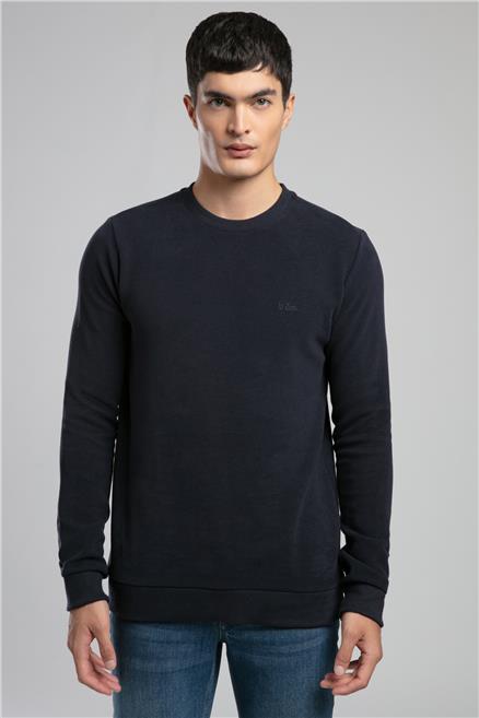 Newdwade Erkek O Yaka Sweatshirt