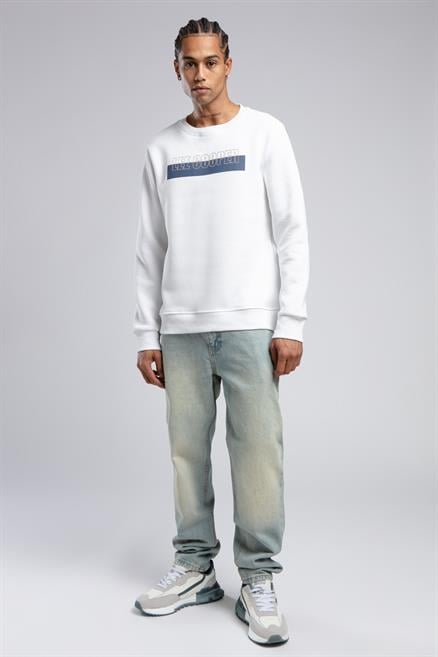 Noah Erkek O Yaka Sweatshirt Beyaz
