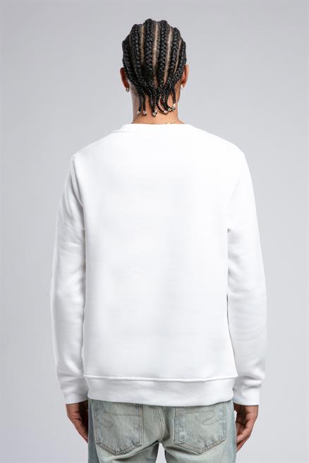 Noah Erkek O Yaka Sweatshirt Beyaz