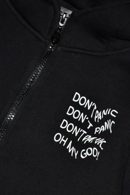 Panic Erkek Çocuk Sweatshirt Siyah
