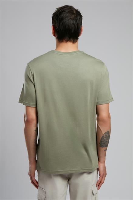 Paola Erkek O Yaka T-Shirt Haki