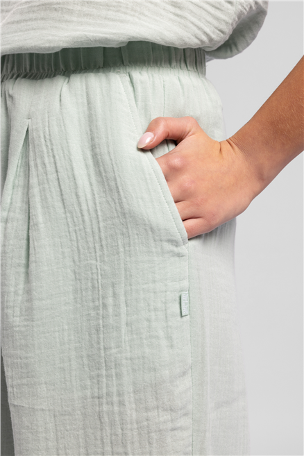 Patty Kadın Crop Pantolon Mint