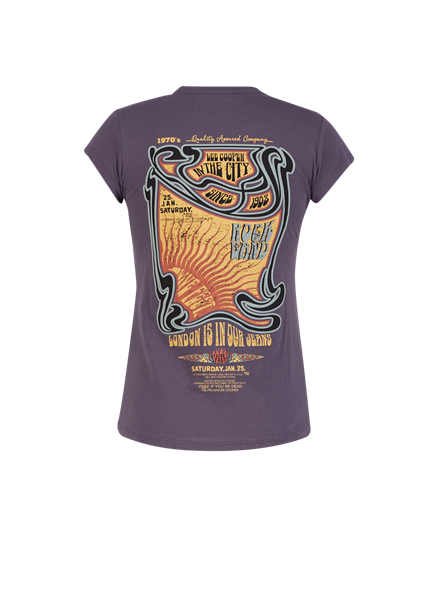 Paula Kadın %100 Pamuk Bisiklet Yaka T-Shirt Antrasit