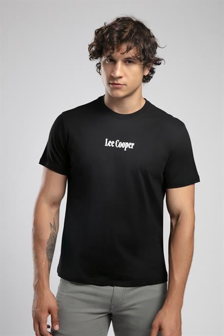 Pio Erkek O Yaka T-Shirt Siyah