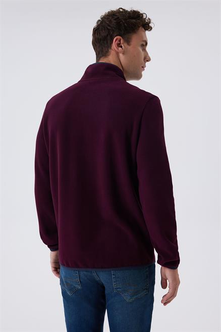Poys Erkek Sweatshırt Bordo