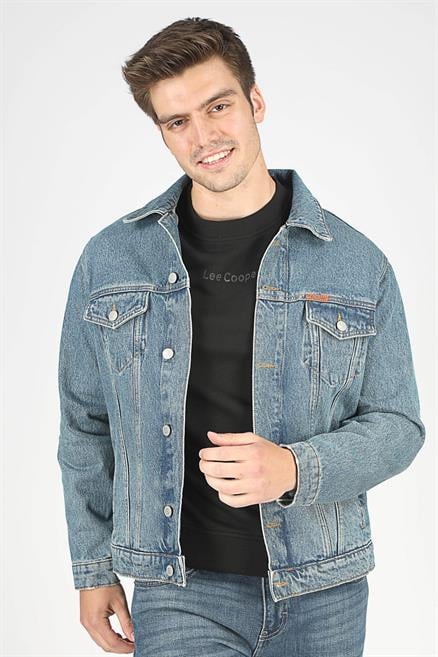 Puebla 5 Erkek %100 Pamuk Jean Ceket - Lee Cooper Türkiye