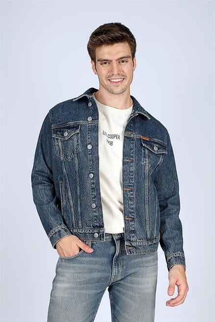 Puebla 6 Erkek %100 Pamuk Jean Ceket - Lee Cooper Türkiye