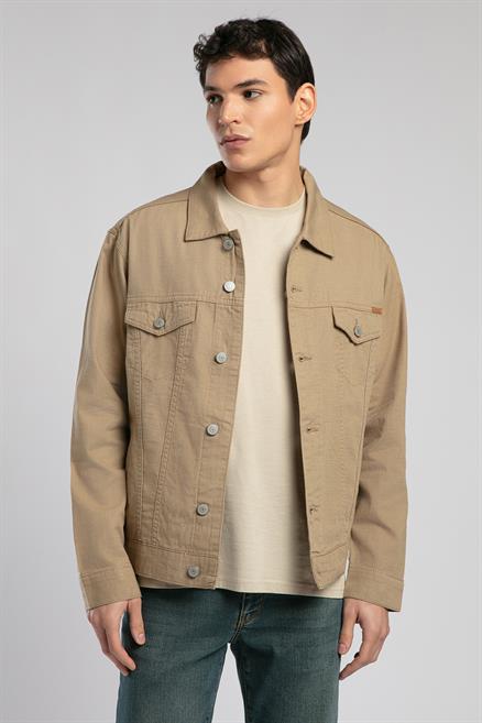 HYEON ヘヨン　ted cape / camel Puebla Nd Erkek %100 Pamuk Dokuma Ceket Camel - Lee Cooper Türkiye