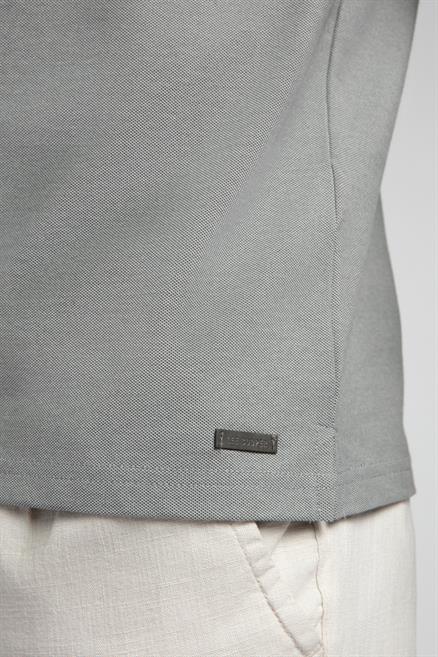 Rasco Erkek Polo Yaka T-Shirt Gri