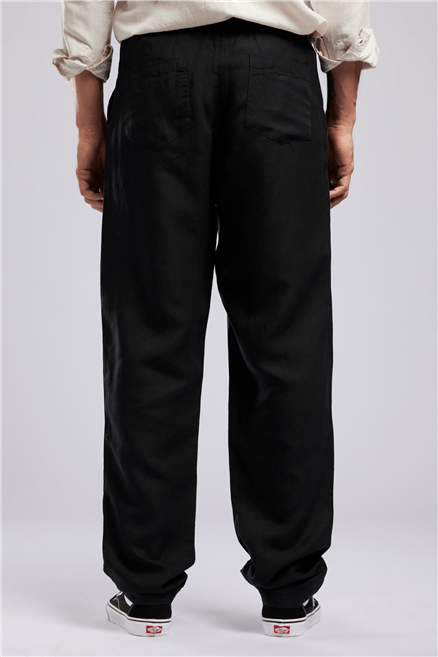 RELAS Erkek Relaxed Pantolon Siyah
