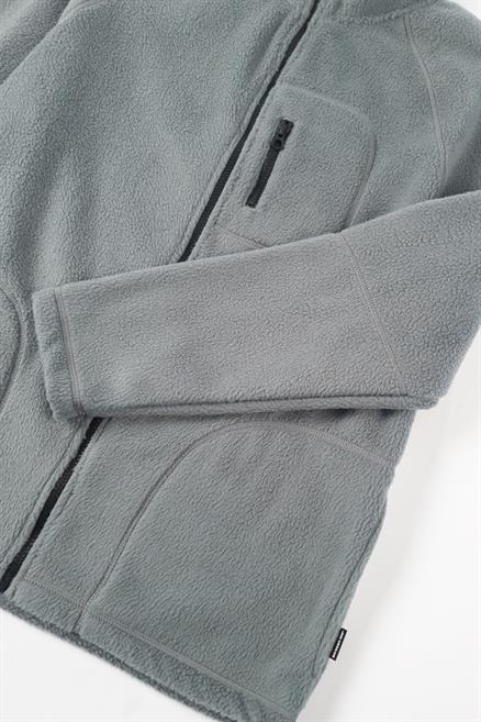 Riffen Erkek Dik Yaka Fermuarlı Sweatshirt Çağla Yeşili