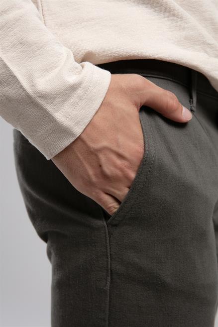 Robb Normal Bel Düz Kesim Düz Paça Haki Erkek Pantolon
