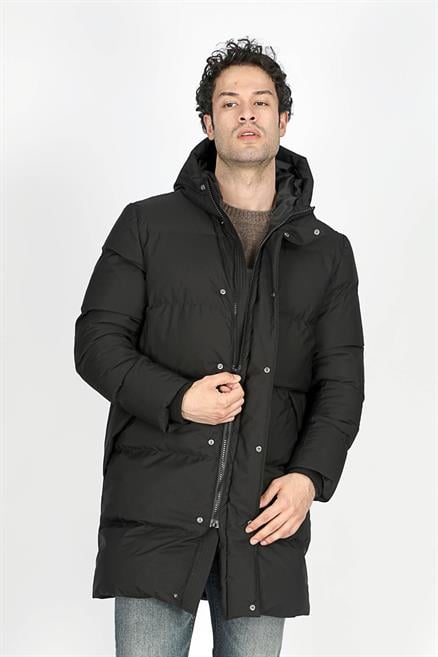 Robust Erkek Kapüşonlu Parka