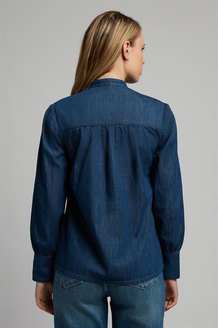 Shir Kadın Jean Bluz Denim