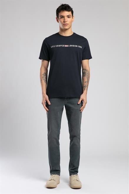 Stew Erkek %100 Pamuk O Yaka T-Shirt Lacivert