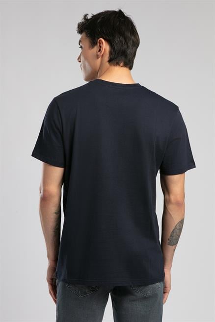 Stew Erkek %100 Pamuk O Yaka T-Shirt Lacivert