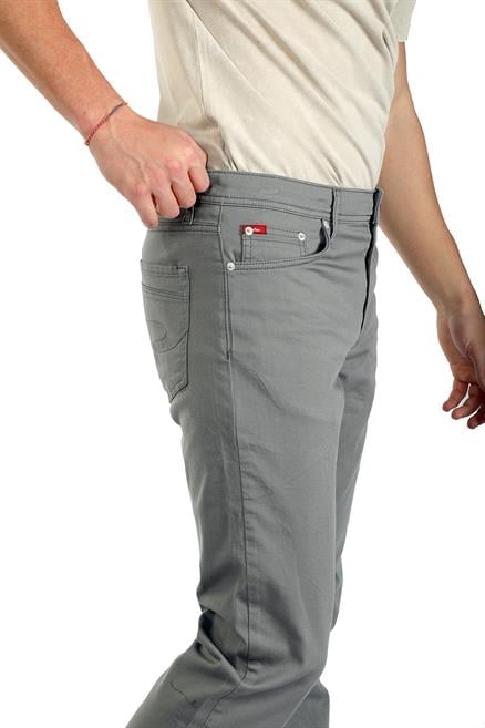 Jagger Nd 1 Normal Bel Dar Kesim Düz Paça Gri Erkek Pantolon